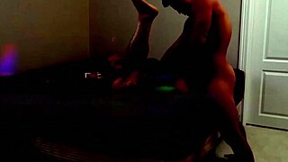 Caught Step-Father Jerking In Living Room At Midnight