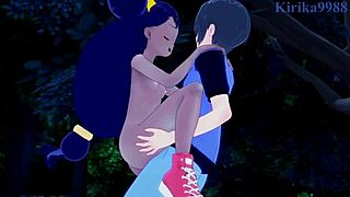 iris and erika in an intense adventure in pokémon hentai