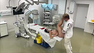 Surveillance Cam Captures Fake Doctor Fucking Bubble Butt Patient Rough at Hospital. Real Outdoor Action Exposed!