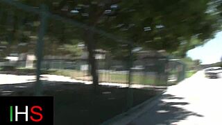 Sexy tall girl gets fucked in pussy with cumshot on tits from huge cock 😍