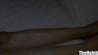 Ebony Teen Swallows Nasty Cock