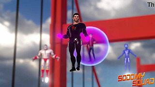 Sodomysquad Gay Heroes Super Group Suck Fuck Bareback Twinks Face Fucking Big Monster Cocks