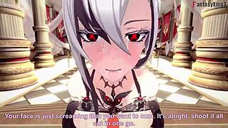 Arlecchino's passionate sex.