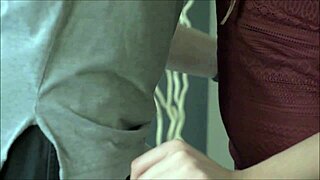 Hot teen babe gets her ass creampied while riding