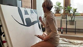 Analyzing my art studio in a rather dirty manner