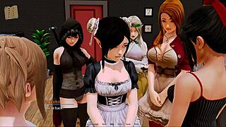 Explore The Detailed Scenarios In Harem Hotel 303 Game