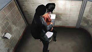 Approached In Cartoon Sex Scene