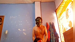 Carnival fun with stepmom at home