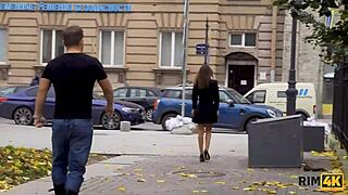 Rim4k Sexy Bombshell Uses Tongue On Relax Mans Anus