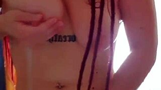 amateur masturbates in shower to orgasm 😍