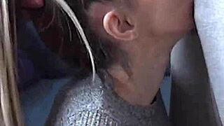 Candie cross on her knees, begging for that facial blowjob?