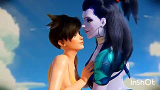 Overwatch - Widowmaker Compilation of Wild Doggystyle Action