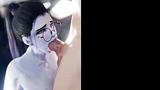 Overwatch - Widowmaker Compilation of Wild Doggystyle Action