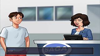 In Summer Time Saga Uncensored Part 7, The Story Continues With Big Tits And Dating Adventures In The Game