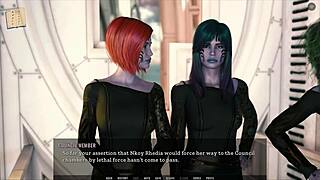 Tales from unending void feature blowjob and big tits