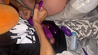 Hot Babe In Lingerie Denied Orgasm Teasingly