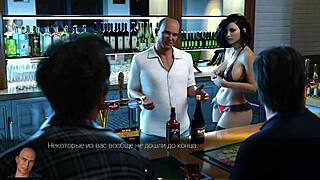 Anna's exciting affection gameplay with cheating and cumshot