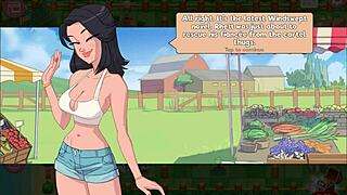 Nutaku Booty Farm Hentai Game Part 08 Features Flashing Tits