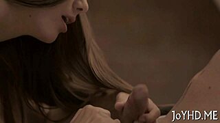 She whispers, 'Come seduce me, you lustful lad,' as the cute teen takes control