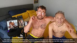 Gay Couples Experimenting with Bondage Sex Toys