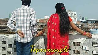 the new bangladeshi bride next door gets lured and taken on the rooftop for a wild session