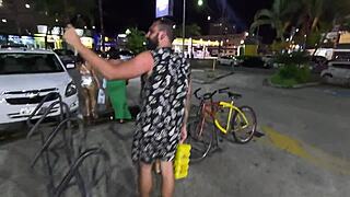 Who Will Give Me The Ass On The Big Beach In Public? It's So Intriguing!