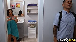 Jason Legend risks it all to lick and fuck Nikki Mars's pussy in cowgirl and bent over positions