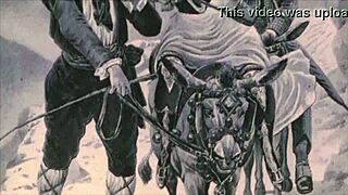 Vintage Animalation Cartoon With Antique Anime Hentai Hairy Retro Style