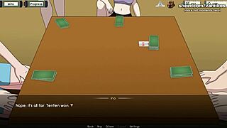 Tenten’s young pussy creampied in Naruto hentai game!