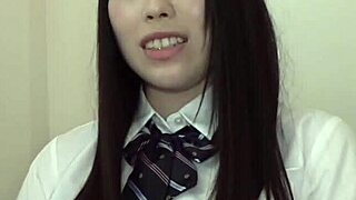 Hey, That Stunning Japanese Signboard Girl Is Wild in Bed Too