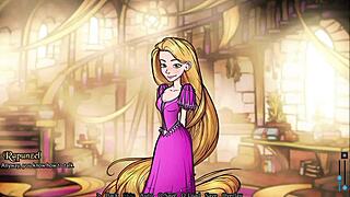 Once Upon a Porn Time: Memories of Rapunzel Ruta Angel in an anime cartoon adventure.