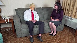 Vladimir Putin parody with a hilarious BJ and swallow scene. Roleplay at its funniest.