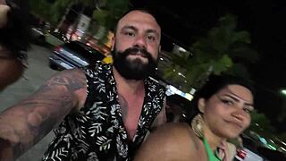 Who Will Give Me The Ass On The Big Beach In Public? It's So Intriguing!