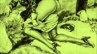 i love these vintage erotic drawings