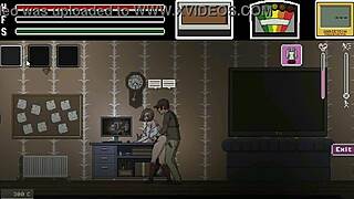 Man having sex with pretty lady in lustful spirit hunt ryona hentai game gameplay