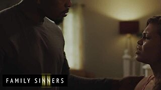 Petite babe says, 'Dominate my pussy, father-in-law.'