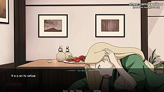 Tenten’s young pussy creampied in Naruto hentai game!