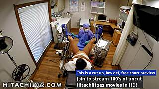 Freshman Melany Lopez Gets Intense Hitachi Orgasms From Doctor Tampa