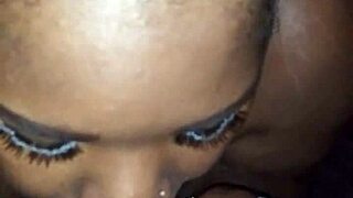 Watching Anime with Big Black Cock Scenes