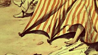 Vintage Animalation Cartoon With Antique Anime Hentai Hairy Retro Style