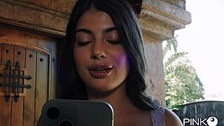 Elena spano enjoys double penetration with italian and american cocks 😍