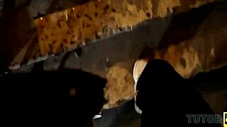 Mature Short-Haired Tutor Gives Oral To Young Man