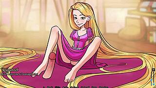 Once Upon a Porn Time: Memories of Rapunzel Ruta Angel in an anime cartoon adventure.