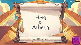 Cupid bangs horny Greek whores in wild cartoon action.