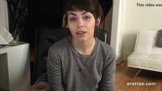 All Natural Sloan Fingers Hairy Pussy