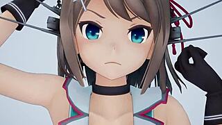 Maya From Kantai Collection Feels Deep Emotions In Anime Fuck