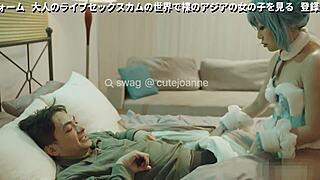 CuteJoanne gets fucked doggystyle by fans