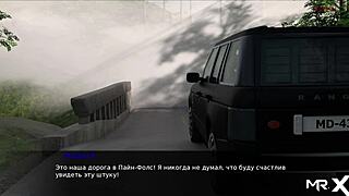 Pine falls taken from behind in doggystyle