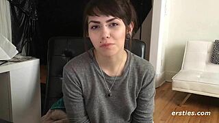 All Natural Sloan Fingers Hairy Pussy