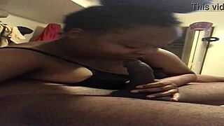 Intense homeless sucking drives crazy passion